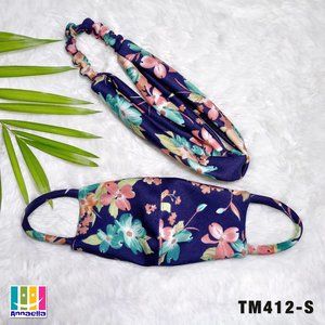 Annaella Headband / Turban & Face Mask Set, TM412S